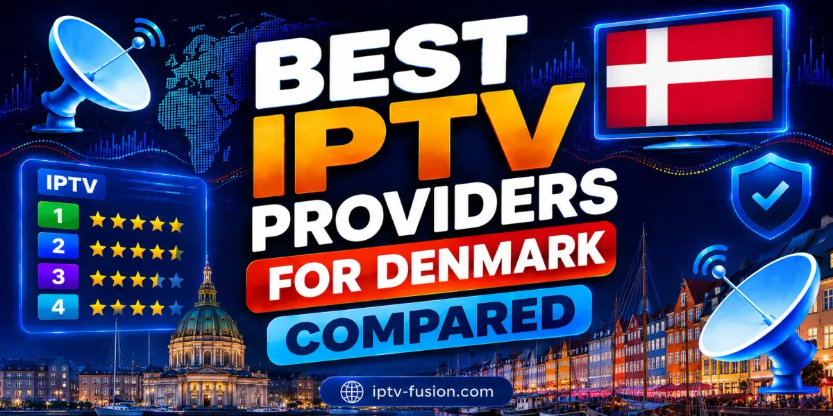 Danish IPTV channel lineup — Superliga, DR1/DR2, TV2, Viaplay