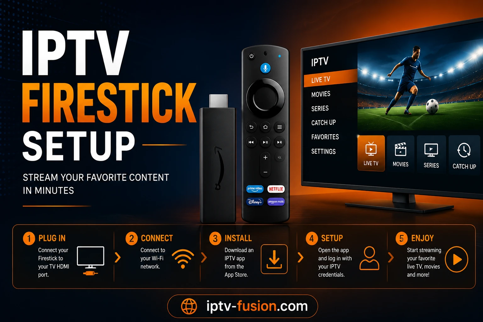 Installera Downloader-appen på Firestick för IPTV